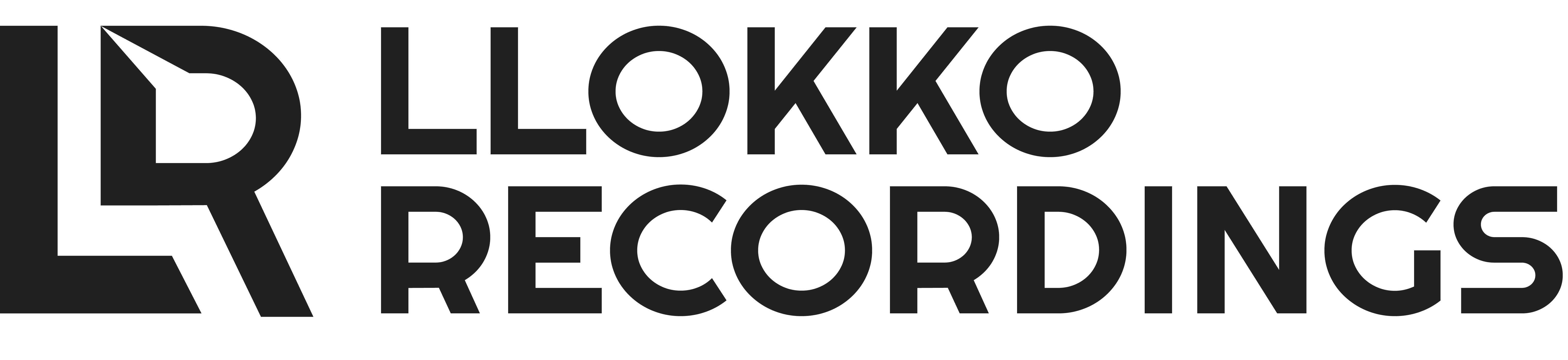 LLOKKO RECORDINGS WIDE inline black