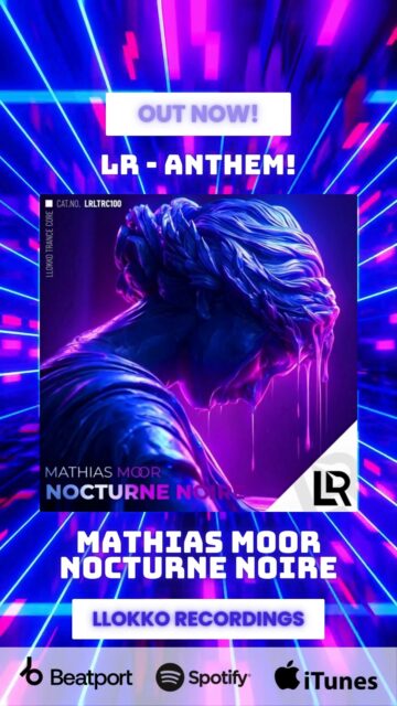 Out Now ! 📢
Artist: Mathias Moor
Single: Nocturne Noire
Genre: Trance
Release date: 28.04.2026

Full mix on:
https://on.soundcloud.com/1AgByT6OsvgDmtRfkg

Grab your copy:
https://www.junodownload.com/products/mathias-moor-nocturne-noire/7527094-02/

►This great new release is on #junodownload
as Trance-genre featured banner 😇

Enjoy ♥ new celebrate # 100 LRLTRC release of Trance sound! and
Stay Tuned on LLokko Trance Core :)

#LlokkoRec #trance #trancefamily #trancelovers #soundcloud #mixcloud #hearthismusic #youtubemusic #beatport