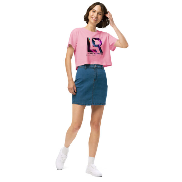 LLOKKO CHROME COLORS - Women’s crop top - Image 2