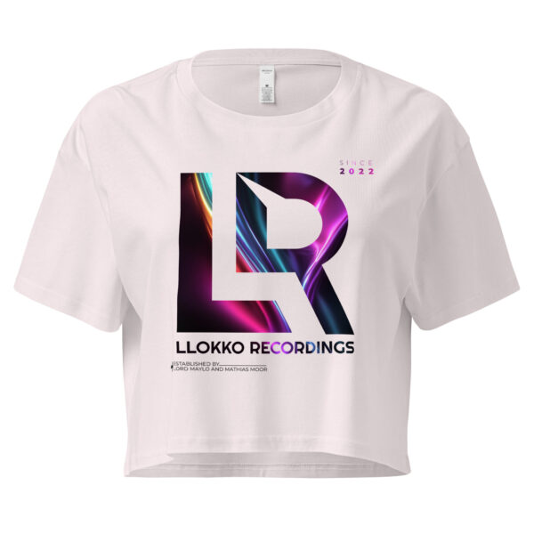 LLOKKO CHROME COLORS - Women’s crop top - Image 4
